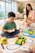 Zenvyra RC Track Car -New Smart Magic Induction