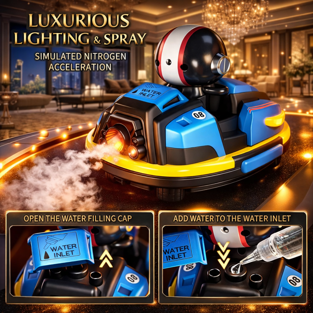 Zenvyra Premium 2-Player RC Battle Bumper Cars