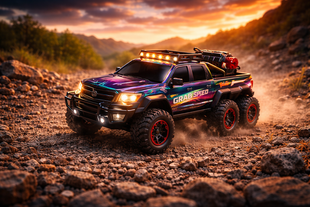 Zenvyra Torrid Off-Road RC Beast Spray effect, LED lights & full-function controls—built for action-packed fun and unstoppable adventures.