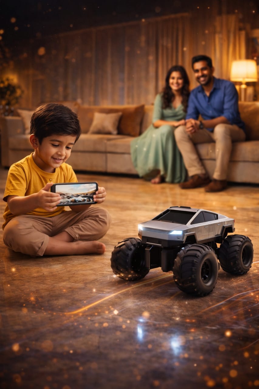 Zenvyra Moka RockCrawler Off-Road RC Truck Powerful performance with HD camera—built for extreme terrains and thrilling drives.