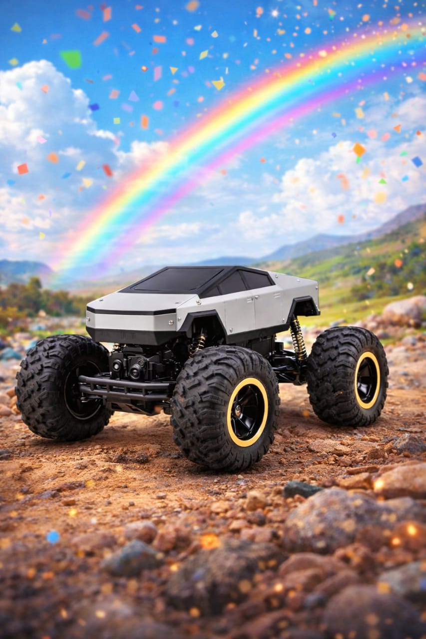 Zenvyra Moka RockCrawler Off-Road RC Truck Powerful performance with HD camera—built for extreme terrains and thrilling drives.