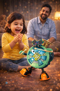Zenvyra Musical Dancing Drum Colorful lights, joyful beats & playful movement—perfect for your child’s happy learning time.