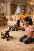 Zenvyra 2.4 Hz Big AI Robot With Mechanical Remote Control Smart Robot Pet