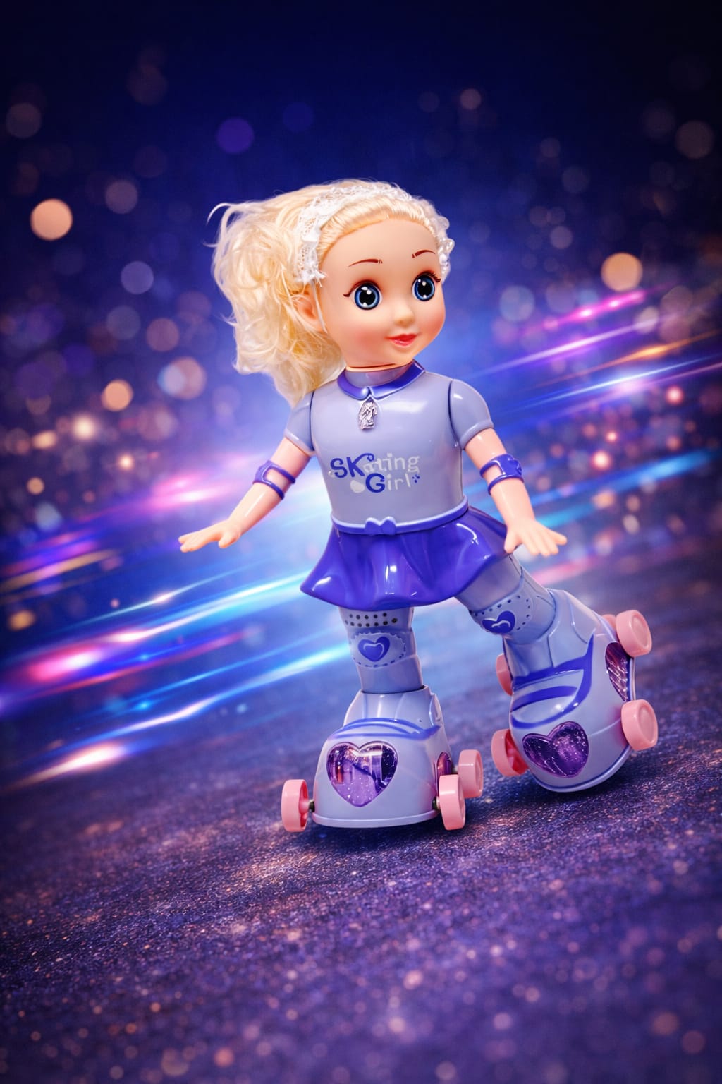 Zenvyra Premium Skating Girl with Lights & Music A perfect blend of style, movement & entertainment.
