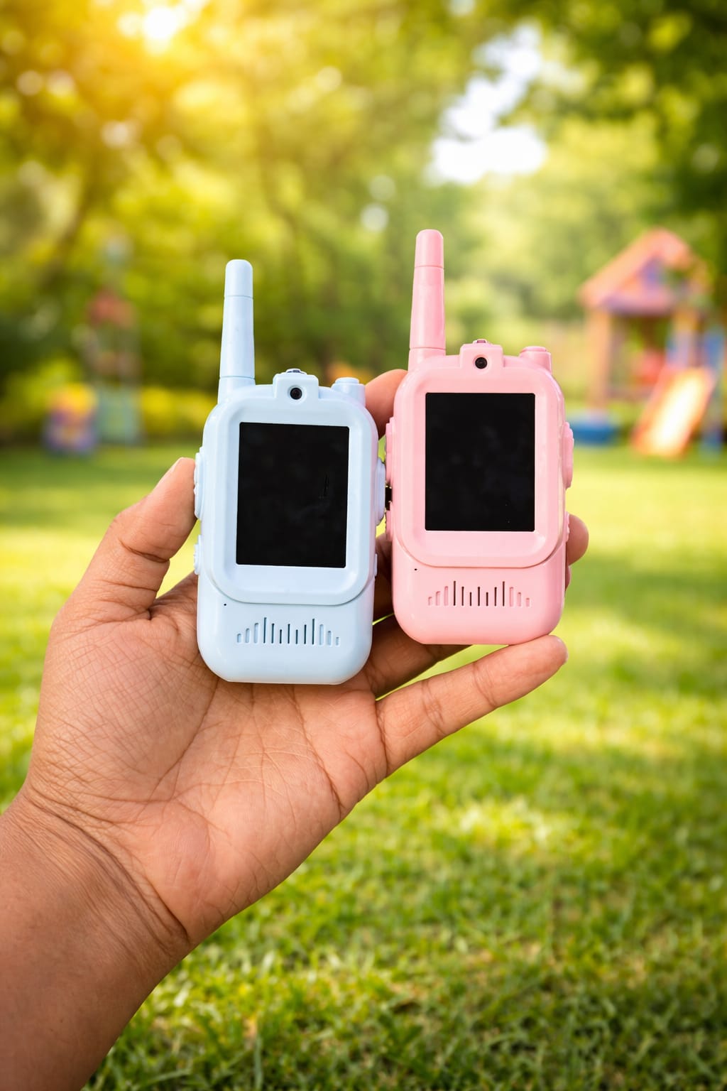 Zenvyra Smart Video Walkie-Talkie with Camera ,Voice Call & Display Screen